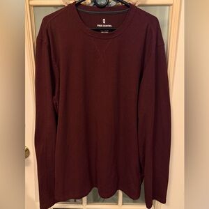 Free Country Burgundy Ultimate Comfort Top